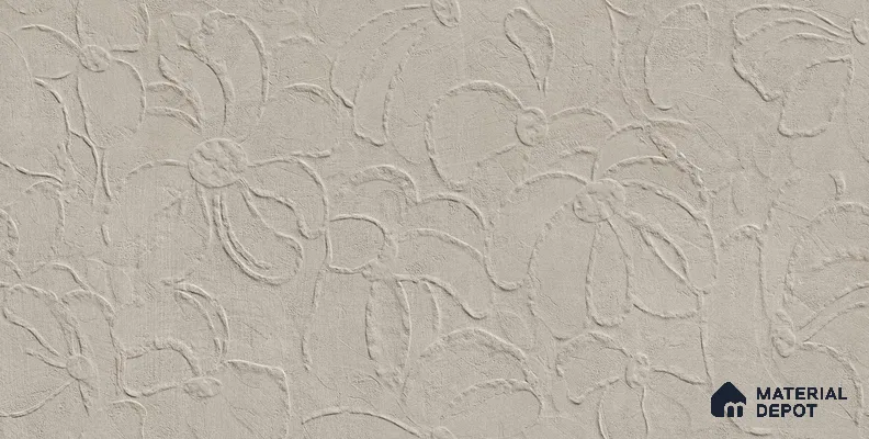 Punch Wall Tile TL 13265 G Plaster Sabia Bloom 4 ft x 2 ft Punch Matte Finish Vitrified Tile - 9 mm | 5 Random Design