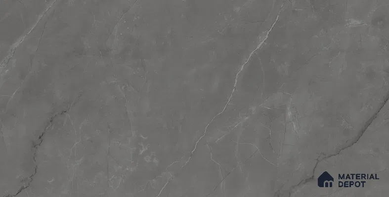 Marble Wall & Floor Tile TL 13426 G Emporio Graphite Base 4 ft x 2 ft Matte Finish Vitrified Tile - 9 mm | Suitable For Kitchen, Bathroom, Balcony