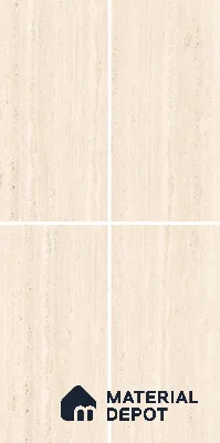 Marble Floor & Wall Tile TL 12957 B Akota Crema 4 ft x 2 ft Matte Finish Vitrified Tile - 9 mm | 4 Random Design | Suitable For Accent/Feature Wall, Kitchen, Dining Area