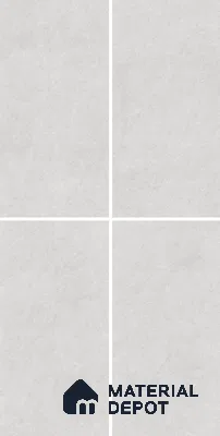 Marble Floor & Wall Tile TL 12961 B Krafton Bianco 4 ft x 2 ft Matte Finish Vitrified Tile - 9 mm | 6 Random Design | Suitable For Accent/Feature Wall, Kitchen, Dining Area