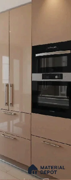Dusty Pink Solid Colors look LM 23981 8 ft x 4 ft Matte Finish Decorative Laminate - 1 mm | Suitable for TV Unit, Wardrobe, Kitchen Cabinets