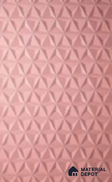 Pink Patterned Look MDF Decorative Wall Panel 5407 8 ft x 4 ft - 12 mm | Suitable for Feature Wall, TV Unit & Living Room | Width is Subjected to 5% Variation