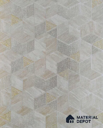 5524 | 10 Meter x 21 Inches Geometric Look Wallpaper - 57.41 Sq. Ft.