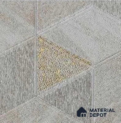 5524 | Grey Shaded Cube Non Woven Geometric Wallpaper - 10 Meter x 21 Inches, 57.41 Sq. Ft.