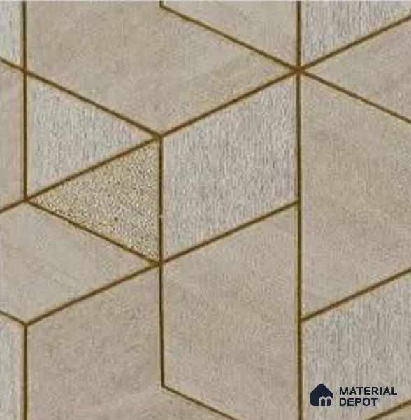 5525 | 10 Meter x 21 Inches Geometric Look Wallpaper - 57.41 Sq. Ft.