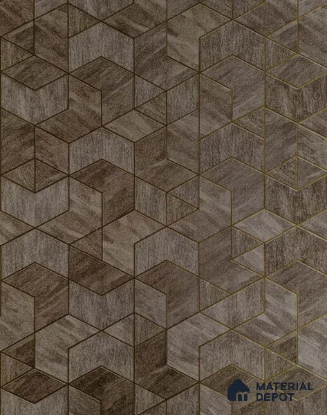 5526 | 10 Meter x 21 Inches Geometric Look Wallpaper - 57.41 Sq. Ft.