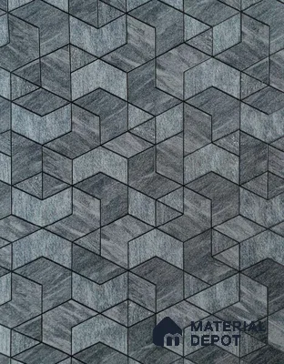 5527 | 10 Meter x 21 Inches Geometric Look Wallpaper - 57.41 Sq. Ft.