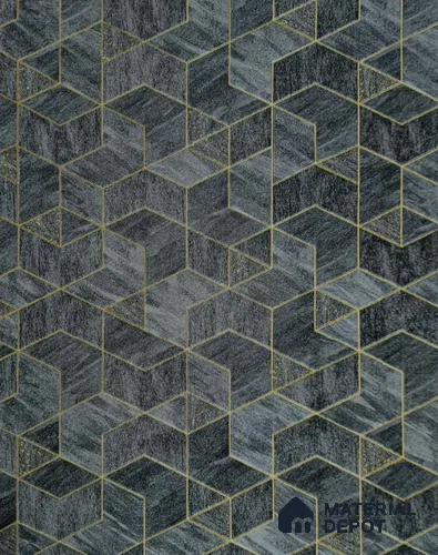 5528 | 10 Meter x 21 Inches Geometric Look Wallpaper - 57.41 Sq. Ft.