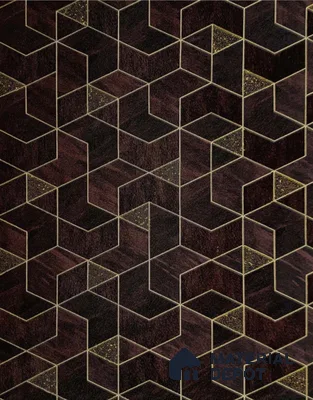 5529 | 10 Meter x 21 Inches Geometric Look Wallpaper - 57.41 Sq. Ft.
