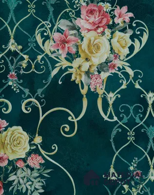 5545 | 10 Meter x 21 Inches Florals Look Wallpaper - 57.41 Sq. Ft.