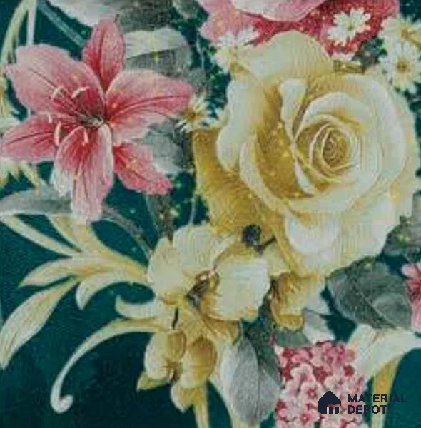 5545 | 10 Meter x 21 Inches Florals Look Wallpaper - 57.41 Sq. Ft.