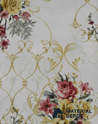5546 | 10 Meter x 21 Inches Florals Look Wallpaper - 57.41 Sq. Ft.