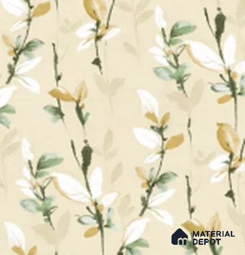 555118 | 10 Meter x 21 Inches Florals Look Wallpaper - 57.41 Sq. Ft. | Minimum 15% wastage during installation