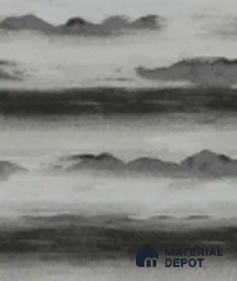 555167 | Charcoal & White Mountain Horizon Non Woven Patterned Wallpaper - 10 Meter x 21 Inches, 57.41 Sq. Ft. (Min. 15% Wastage)