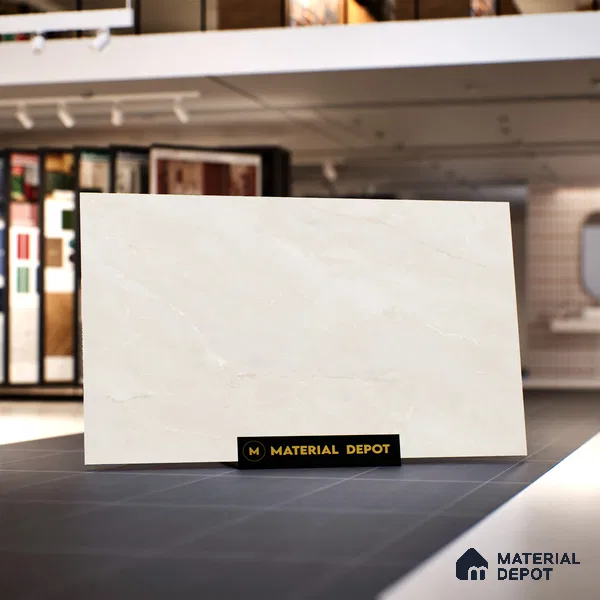 TL 10153 C Oracle Crema Endless 6 ft x 4 ft Satin Finish GVT Vitrified Tile - 9 mm | Adhesive and Spacers Must be Used During Installation