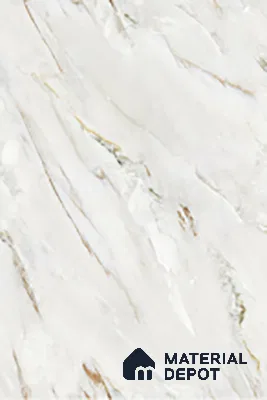 TL 08097 B Lorex white 6 ft x 4 ft Glossy Finish Endless PGVT Vitrified Tile - 15 mm (Random 4) | Adhesive and Spacers Must be Used During Installation