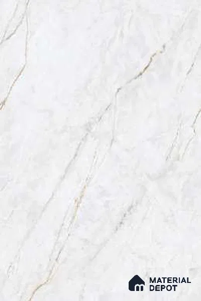 Endless Marble Floor & Wall Tile TL 09961 C Fame white 6 ft x 4 ft Matte Finish Vitrified Large Format Tile - 9 mm | 3 Random Design | Suitable For Living Room, Bedroom, Bathroom