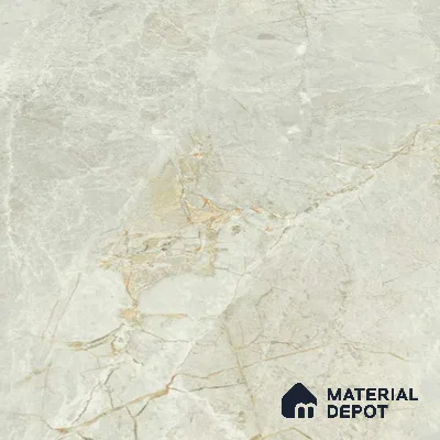 Endless Marble Floor & Wall Tile TL 10200 Magic Grey 6 ft x 4 ft Glossy Finish Vitrified Large Format Tile - 9 mm | 2 Random Design | Suitable For Living Room, Bedroom, Bathroom | Adhesive and Spacers Must be Used During Installation