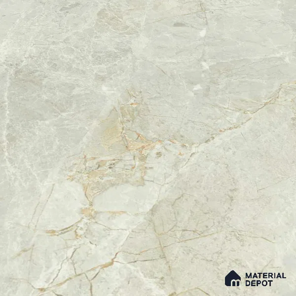 Endless Marble Floor & Wall Tile TL 10200 Magic Grey 6 ft x 4 ft Glossy Finish Vitrified Large Format Tile - 9 mm | 2 Random Design | Suitable For Living Room, Bedroom, Bathroom | Adhesive and Spacers Must be Used During Installation