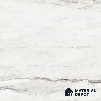 Large Format Marble Floor Tile TL 10219 Glacier Beach Glossy Finish Vitrified Tile - 15 mm | Suitable for Living Room, Bedroom, Office | Adhesive and Spacers Must be Used During Installation
