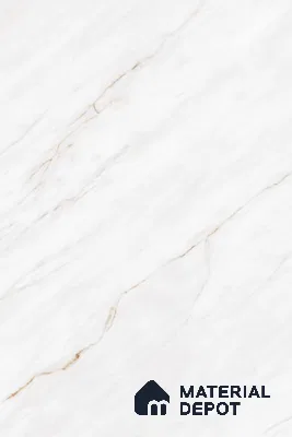 TL 10203 Marble Look Floor & Wall Tile Retro White 6 ft x 4 ft Glossy Finish Vitrified Tile - 9 mm | Adhesive and Spacers Must be Used During Installation