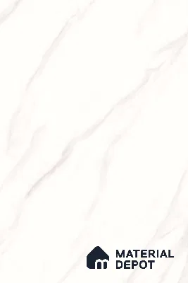 Large Format Marble Floor & Wall Tile TL 10202 Angel White Glossy Finish Vitrified Tile - 9 mm | Suitable for Kitchen, Bathroom, Bedroom & Office | Adhesive and Spacers Must be Used During Installation