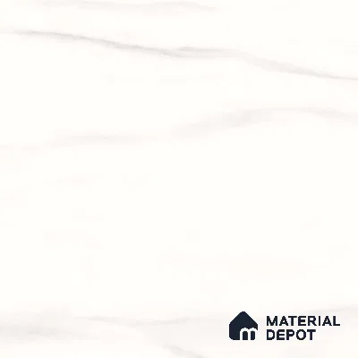 Large Format Marble Floor & Wall Tile TL 10202 Angel White Glossy Finish Vitrified Tile - 9 mm | Suitable for Kitchen, Bathroom, Bedroom & Office | Adhesive and Spacers Must be Used During Installation