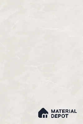 Large Format Marble Floor & Wall Tile TL 10206 Rover Bianco Glossy Finish Vitrified Tile - 9 mm | Suitable for Kitchen, Bathroom, Bedroom & Office | Adhesive and Spacers Must be Used During Installation
