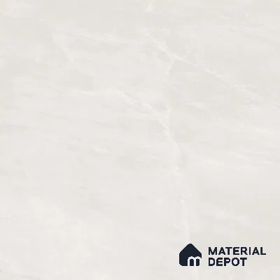 Large Format Marble Floor & Wall Tile TL 10206 Rover Bianco Glossy Finish Vitrified Tile - 9 mm | Suitable for Kitchen, Bathroom, Bedroom & Office | Adhesive and Spacers Must be Used During Installation