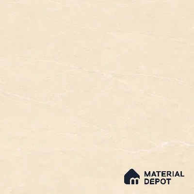 Large Format Marble Floor & Wall Tile TL 10254 Macroni Crema Carving Matte Finish Vitrified Tile - 9 mm | Suitable for Kitchen, Bathroom, Bedroom & Office | Adhesive and Spacers Must be Used During Installation