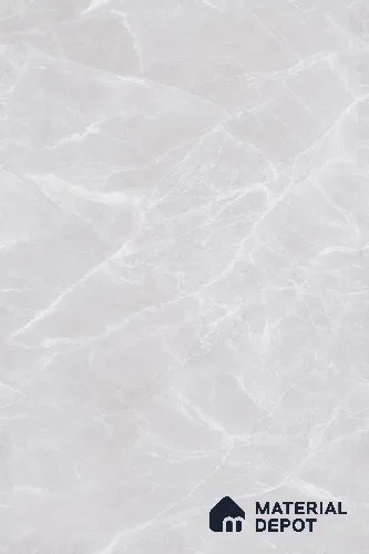 Marble Floor & Wall Tile TL 09631 Alvery Bianco 6 ft x 4 ft Nutech Finish Vitrified Large Format Tile - 9 mm | 2 Random Design | Suitable For Living Room, Bedroom, Dining Area | Adhesive and Spacers Must be Used During Installation