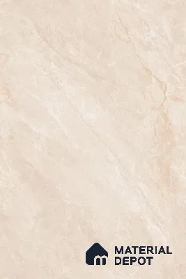 Marble Floor & Wall Tile TL 09641 Indo Beige 6 ft x 4 ft Infinia Finish Vitrified Large Format Tile - 9 mm | 3 Random Design | Suitable For Living Room, Bedroom, Dining Area | Adhesive and Spacers Must be Used During Installation