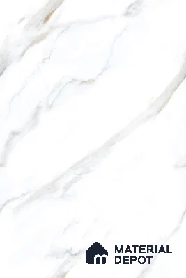 Marble Floor & Wall Tile TL 09625 Rocco White Glit 6 ft x 4 ft Infinia Nutech Finish Vitrified Large Format Tile - 9 mm | 3 Random Design | Suitable For Living Room, Bedroom, Dining Area | Adhesive and Spacers Must be Used During Installation