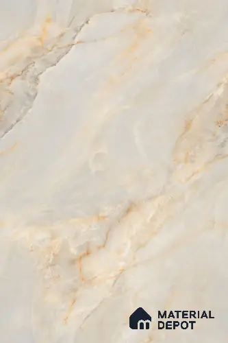 Marble Floor & Wall Tile TL 09633 Selva Onyx Crema 6 ft x 4 ft Infinia Finish Vitrified Large Format Tile - 9 mm | 3 Random Design | Suitable For Living Room, Bedroom, Dining Area | Adhesive and Spacers Must be Used During Installation