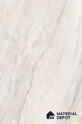 Marble Floor & Wall Tile TL 09630 Ariz Crema Glit 6 ft x 4 ft Nutech Finish Vitrified Large Format Tile - 9 mm | 3 Random Design | Suitable For Living Room, Bedroom, Dining Area | Adhesive and Spacers Must be Used During Installation