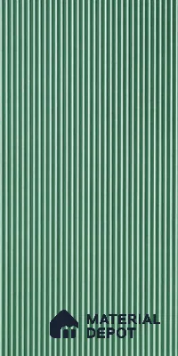 Green Plain Colour Louver 6107 GLO (6107) 8 ft x 4 ft MDF Panel - 12 mm | Suitable for Feature Wall, TV Unit & Living Room | Width is Subjected to 5% Variation