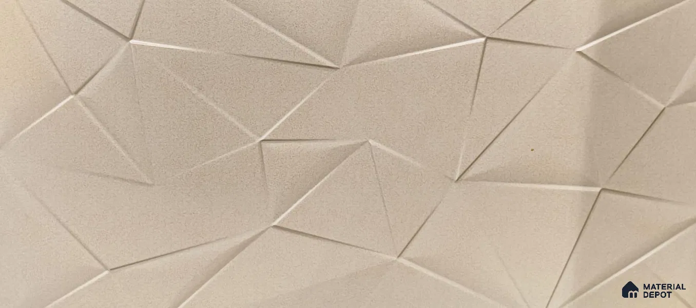 3D Wall Tile TL 05289 C Splendore Triana Illusions Dark 2 ft x 1 ft Ceramic Matte Finish - 9 mm | Suitable for Kitchen, Bathroom & Balcony Walls