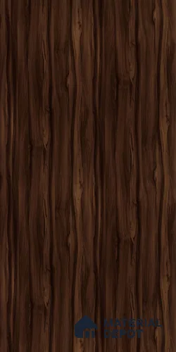 Wooden Look 672 RB27 Black Coffee 8 ft x 4 ft Rustic Finish Decorative Laminate - 1 mm | Suitable for TV Unit, Wardrobe, Kitchen Cabinets
