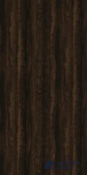 Wooden Look 678 RB28 Majestic Ebony 8 ft x 4 ft High Gloss Finish Decorative Laminate - 1 mm | Suitable for TV Unit, Wardrobe, Kitchen Cabinets