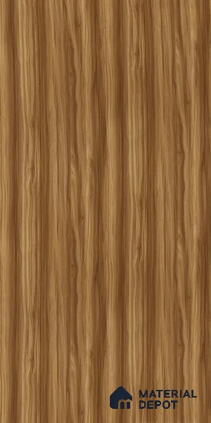 Wooden Look 681 RB26 Santana Gold 8 ft x 4 ft Suede Finish Decorative Laminate - 1 mm | Suitable for TV Unit, Wardrobe, Kitchen Cabinets