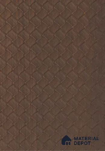 Patterned Look 686 RB28 Dark Chocolate 8 ft x 4 ft Phoenix Finish Decorative Laminate - 1 mm | Suitable for Bedroom, TV Unit, Wardrobe