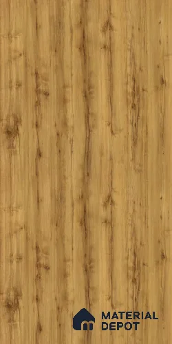 Wooden Look 697 RB27 Peanut Pine 8 ft x 4 ft High Gloss Finish Decorative Laminate - 1 mm | Suitable for TV Unit, Wardrobe, Kitchen Cabinets