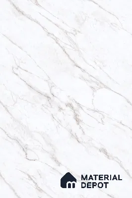 Marble Floor Tile TL 13293 Endless Classic Carrara 6 ft x 4 ft Glossy Finish Colorbody Vitrified Tile - 15 mm | Suitable For Living Room, Bedroom & Dining Area