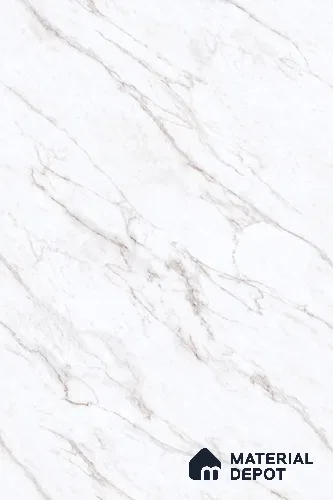 Marble Floor Tile TL 13293 Endless Classic Carrara 6 ft x 4 ft Glossy Finish Colorbody Vitrified Tile - 15 mm | Suitable For Living Room, Bedroom & Dining Area