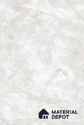 Marble Floor & Wall Tile TL 13299 Endless Myra Bianco 6 ft x 4 ft Glossy Finish Vitrified Tile - 9 mm | Suitable For Living Room, Bedroom & Dining Area
