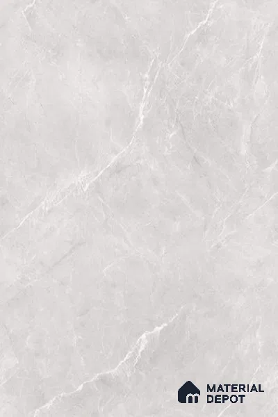 Marble Floor & Wall Tile TL 13307 C Magnum Grey 6 ft x 4 ft Pearl Finish Vitrified Tile - 9 mm | Suitable For Living Room, Bedroom & Dining Area