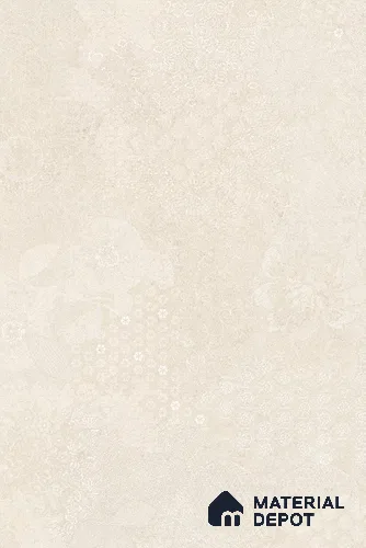 Marble Wall & Floor Tile TL 13436 Cenati Beige Floral 6 ft x 4 ft Matte Finish Vitrified Tile - 9 mm | 3 Random Design | Suitable For Living Room, Bedroom, Dining Area