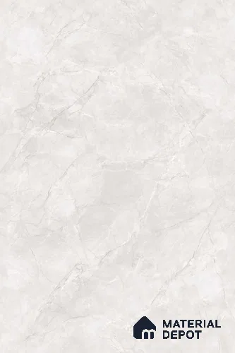 Marble Floor & Wall Tile TL 13290 Endless Arctic White 6 ft x 4 ft Glossy Finish Vitrified Tile - 9 mm | Suitable For Living Room, Bedroom & Dining Area