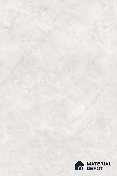 Marble Floor & Wall Tile TL 13290 Endless Arctic White 6 ft x 4 ft Glossy Finish Vitrified Tile - 9 mm | Suitable For Living Room, Bedroom & Dining Area