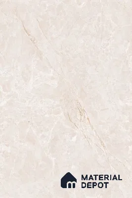 Marble Floor & Wall Tile TL 13303 Fendi Crema 6 ft x 4 ft Glossy Finish Vitrified Tile - 9 mm | Suitable For Living Room, Bedroom & Dining Area